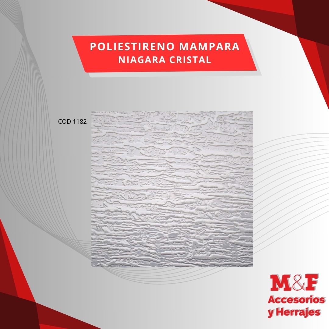 Poliestireno Niagara Cristal